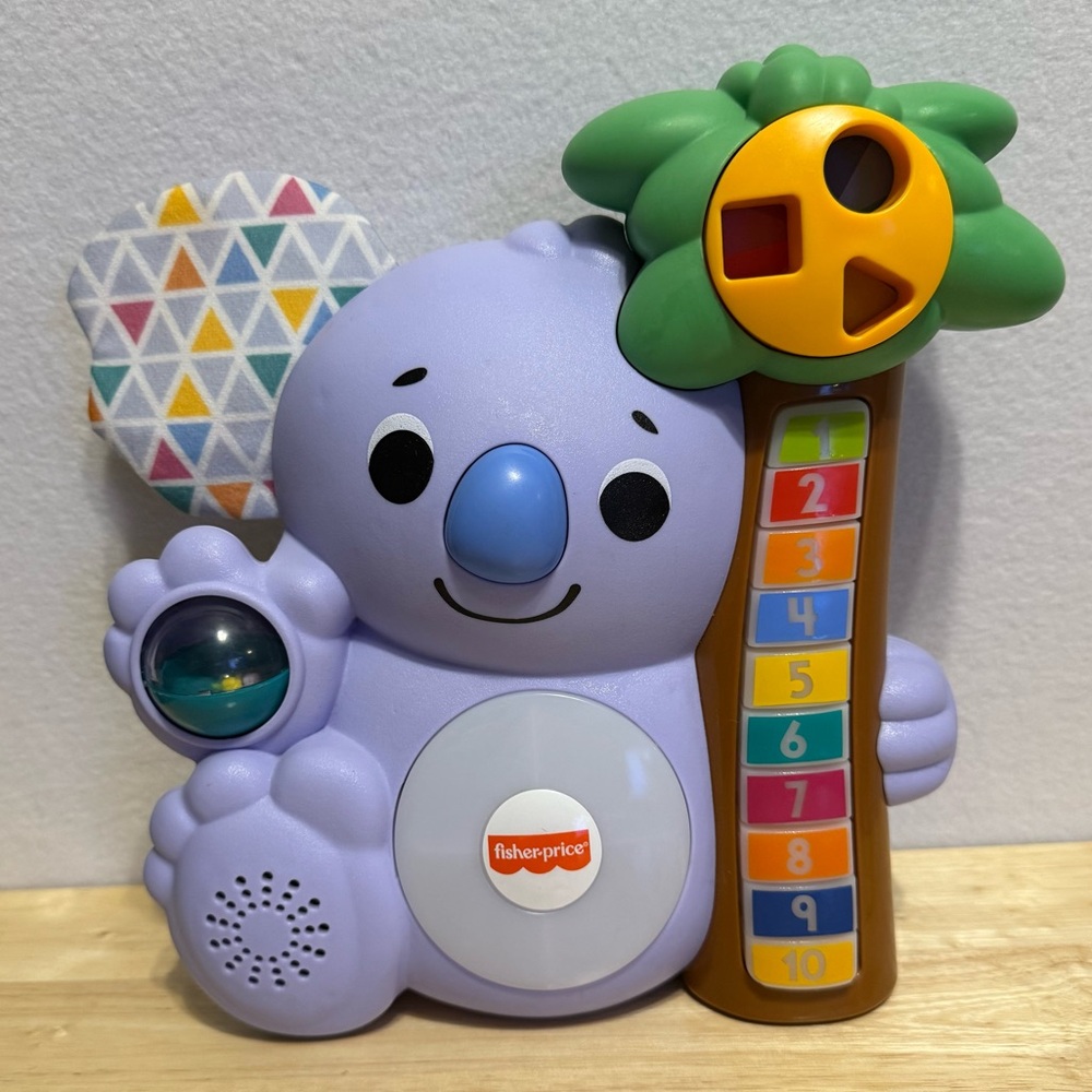Fisher Price Linkimal Counting Koala Electronic Musical Interactive Learning Toy